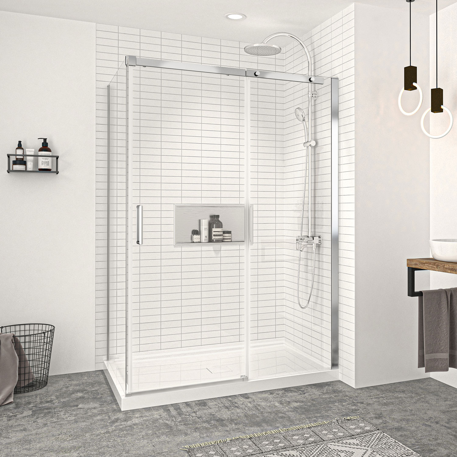 Shower door 54